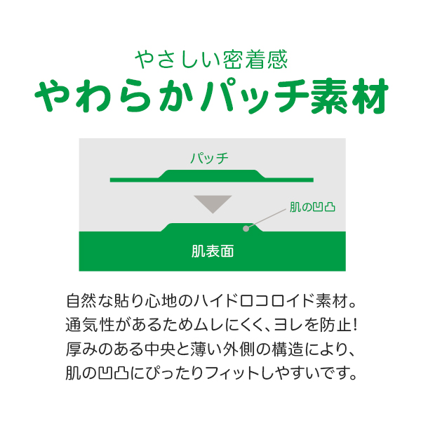 【公式】 ずぼらん クリアカバーパッチ 69枚入 ３セット の画像