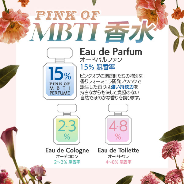 香水 PINK OF MBTI パフューム オーデパルファム  の画像